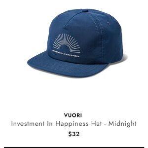 Vuori Midnight Blue Hat